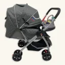 Coche Cuna 'Honguito' con Filtro UV y Bandeja Musical