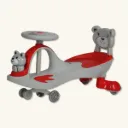 Rodador 'Osito' Musical con Respaldo y Ruedas Luminosas