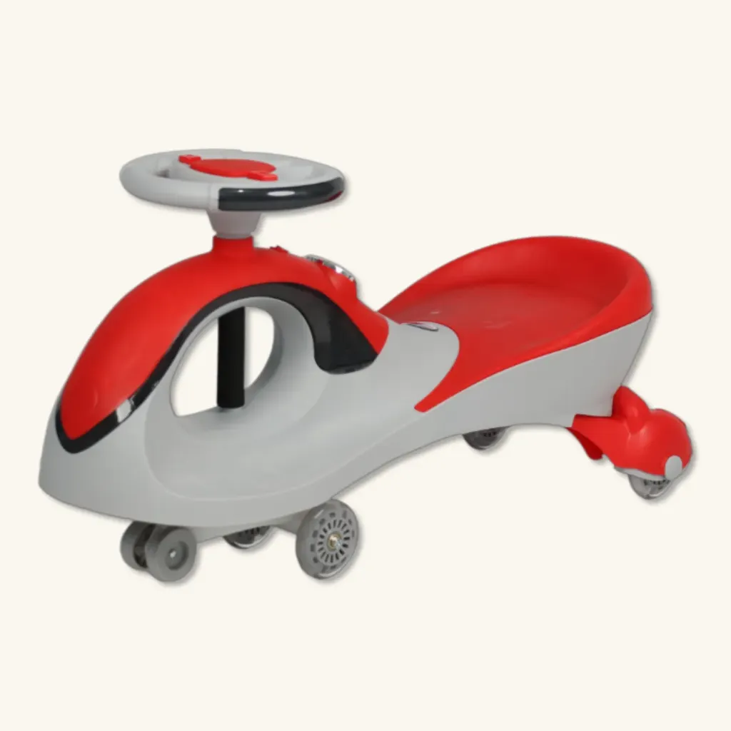 Rodador 'Ballenita' Musical con Bluetooth y Ruedas Luminosas (Naranja)