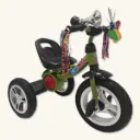 Triciclo Clásico 'Chavito' con Ruedas de Goma y Kit de Regalo