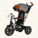 Triciclo Cuna 'Prestige' 5-en-1 con Asiento Giratorio 360°