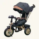Triciclo Cuna 'Grand Prestige' 6-en-1 de Lujo con Asiento XL