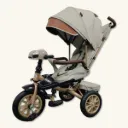Triciclo Cuna 'Grand Prestige' 6-en-1 de Lujo con Asiento XL