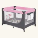 Corral Cuna de Viaje 'Play & Dream' con Diseño Diamantado