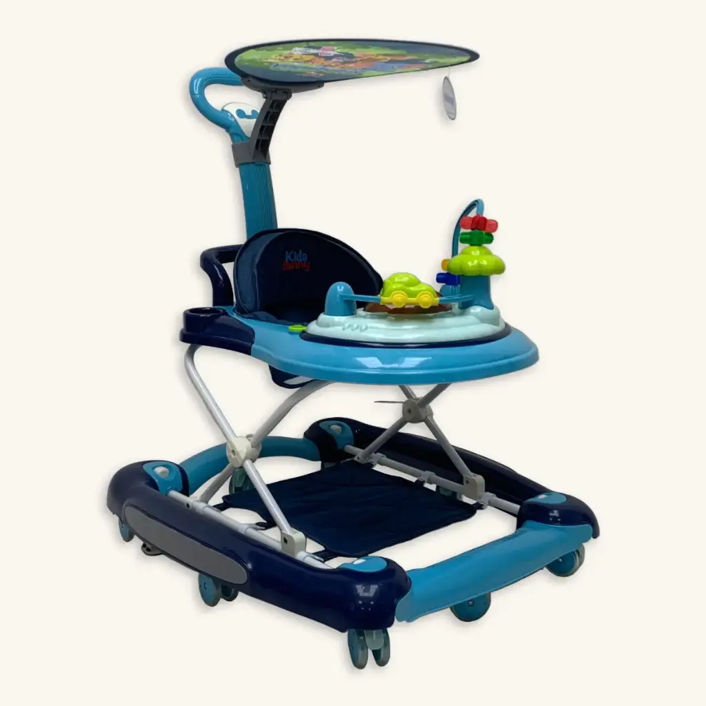 Andador Mecedor 'Autito' con Bluetooth y Sombrilla