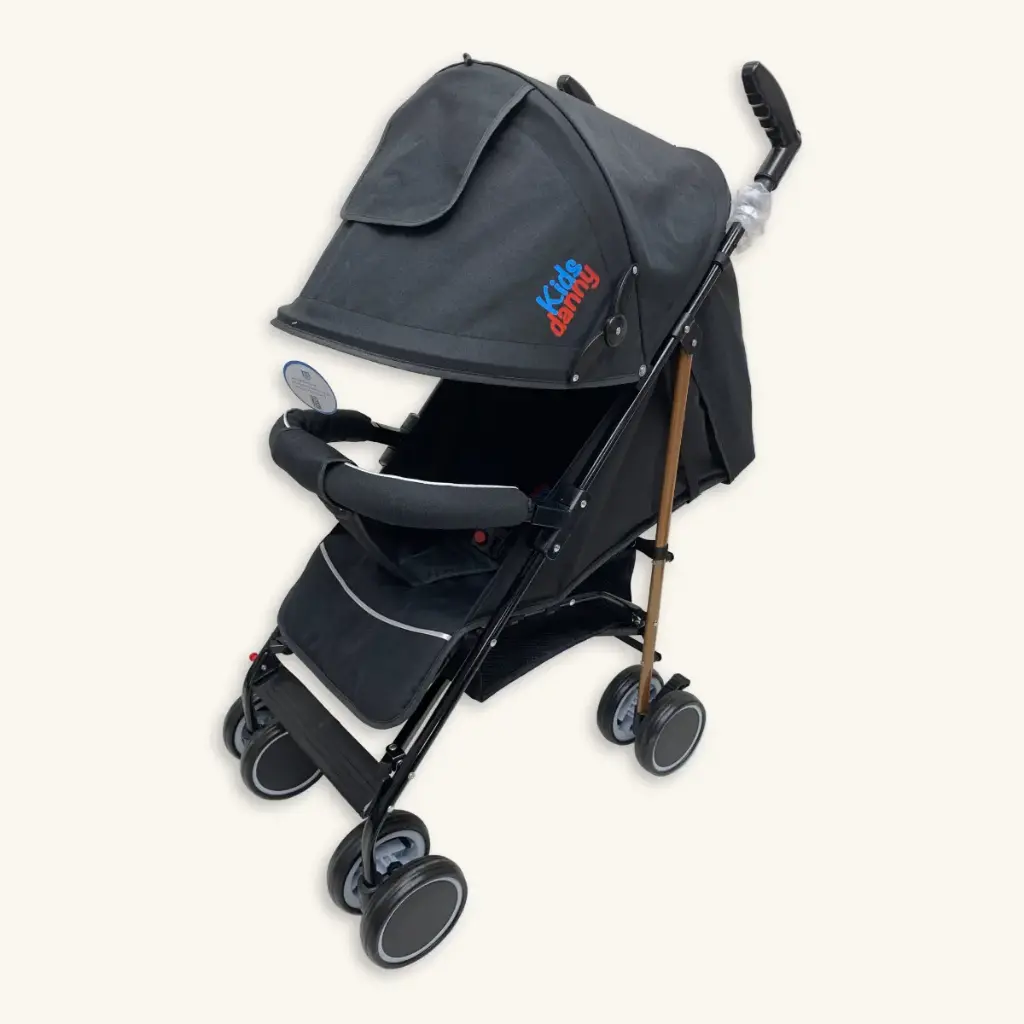 Coche Bastón Ligero Compacto para Bebé con Mosquitero