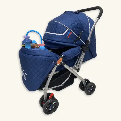 [2013] Coche Cuna Hongo Bebé Musical UV con Mango Reversible