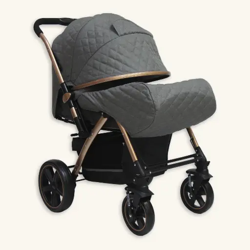 [T106K] Coche de Bebé Todo Terreno 0-3 Años - Suspensión y Reversible