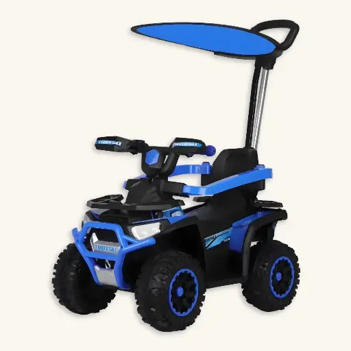 [933] Buggy Quadra Dakar con Bluetooth y Guiador para Niños 1-5 años