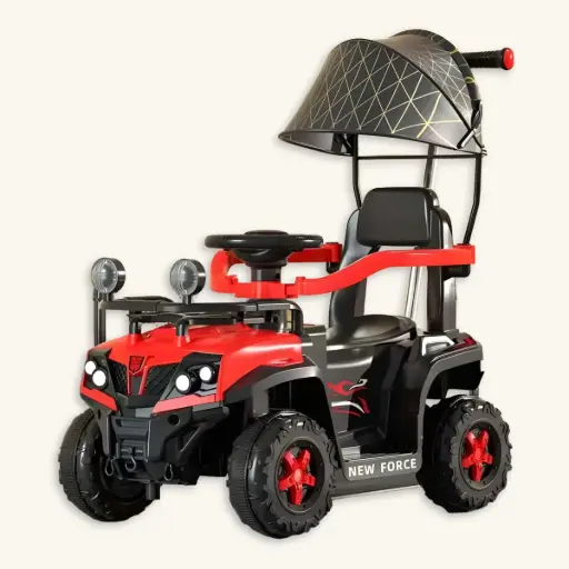 [628-7] Buggy Autobot Musical con Guiador Luminoso y Sombrilla